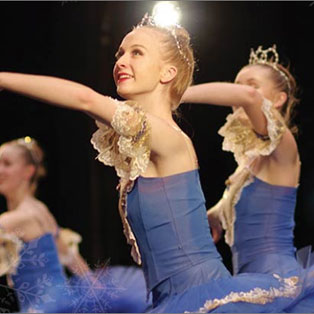Nutcracker ballet performance